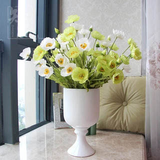 Hoa Lụa Để Bàn 🌺 Hoa Anh Túc Giả