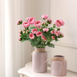 Hoa Lụa 🌺 Cành Hoa Trà, Hoa Mao Lương Giả