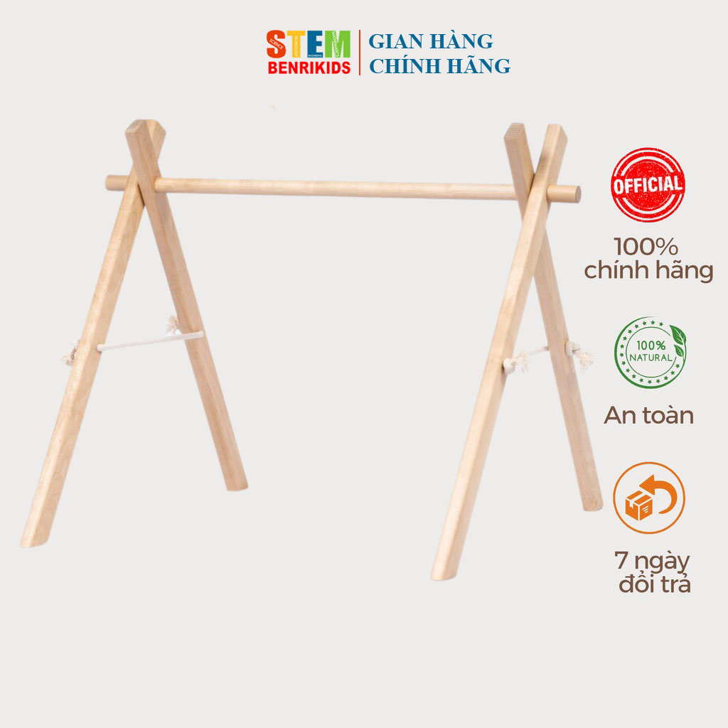 Khung Kệ chữ A Cho Bé Đồ Chơi Vận Động Cho Bé Sơ Sinh Stem Benrikids