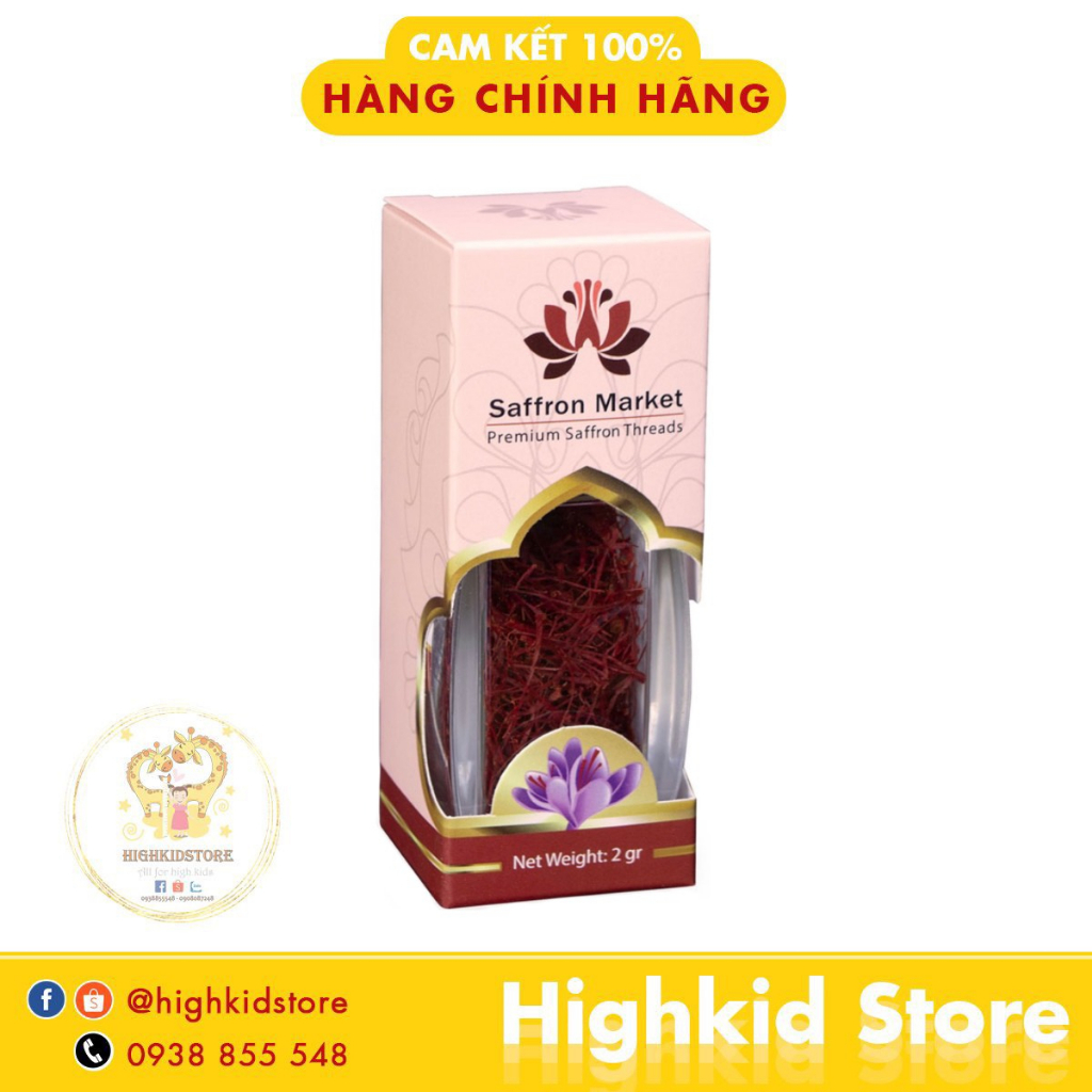 Nhụy hoa nghệ tây Saffron Market