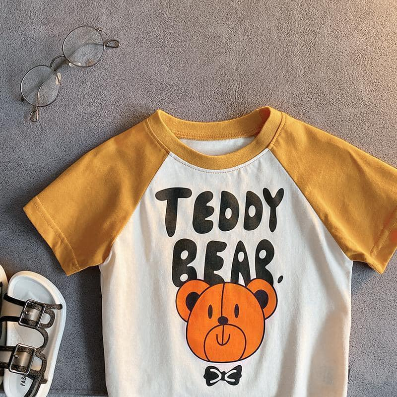 SET ÁO TEDDY SIÊU HOT CHO BÉ ĐÓN HÈ ĐÂY Ạ