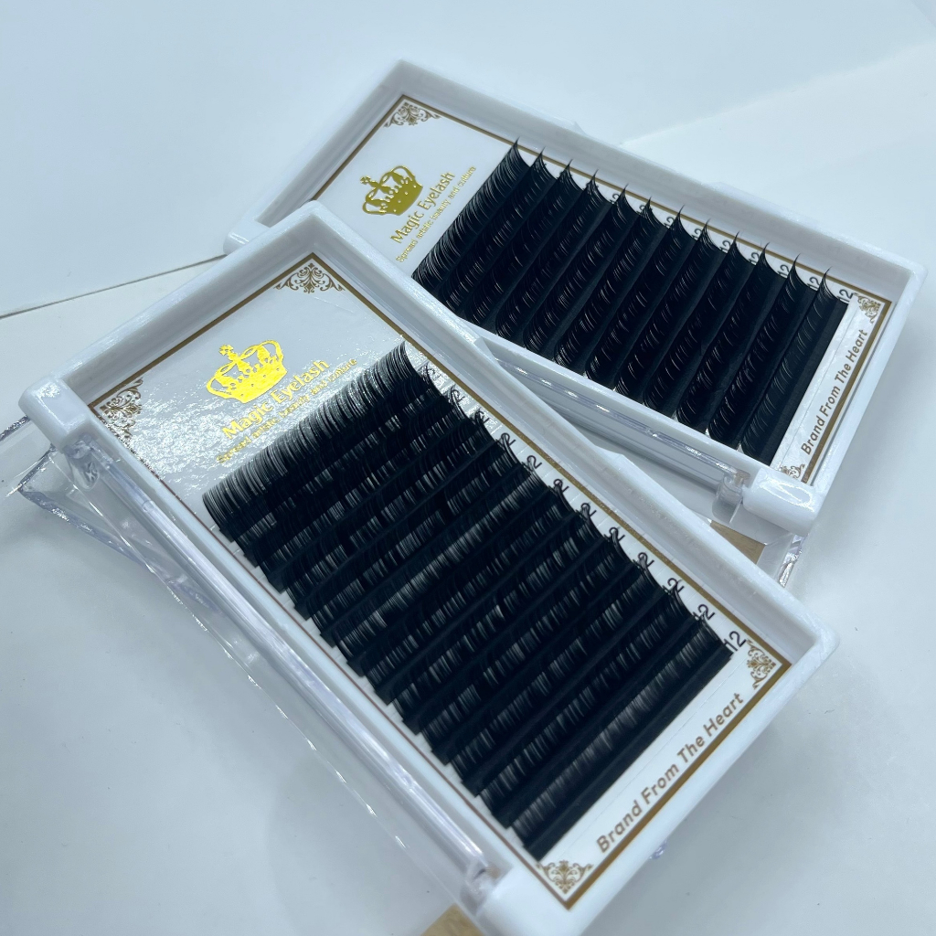 Mi khay Lông Chồn độ cong - C-CC-D-U_Dày 0.05- 0.10 dụng cụ nối mi _ keo nối mi fan_QUYEN QUYÊN