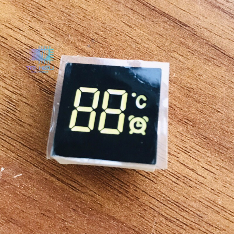 Led đồng hồ đo nhiệt độ 0-99°C