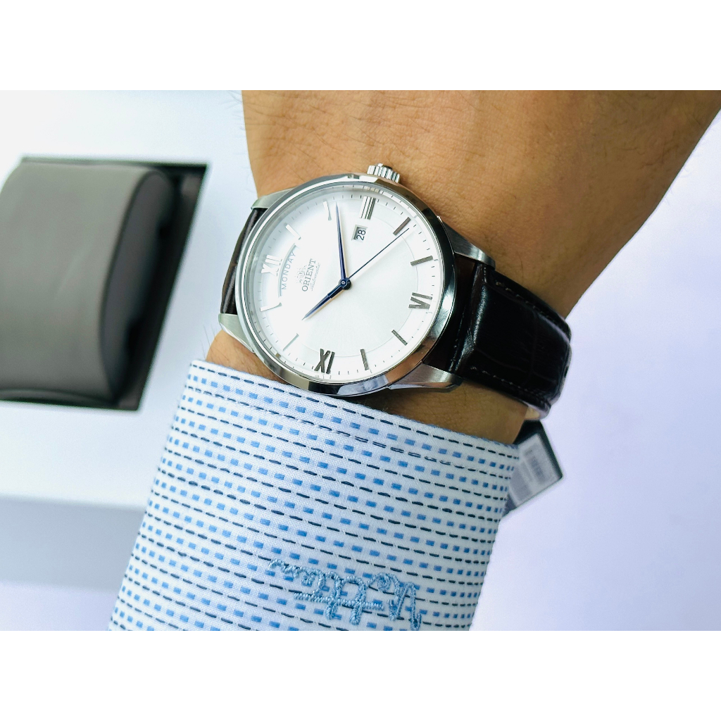 Đồng hồ nam dây da Orient Classic Automatic RA AX0008S0HB