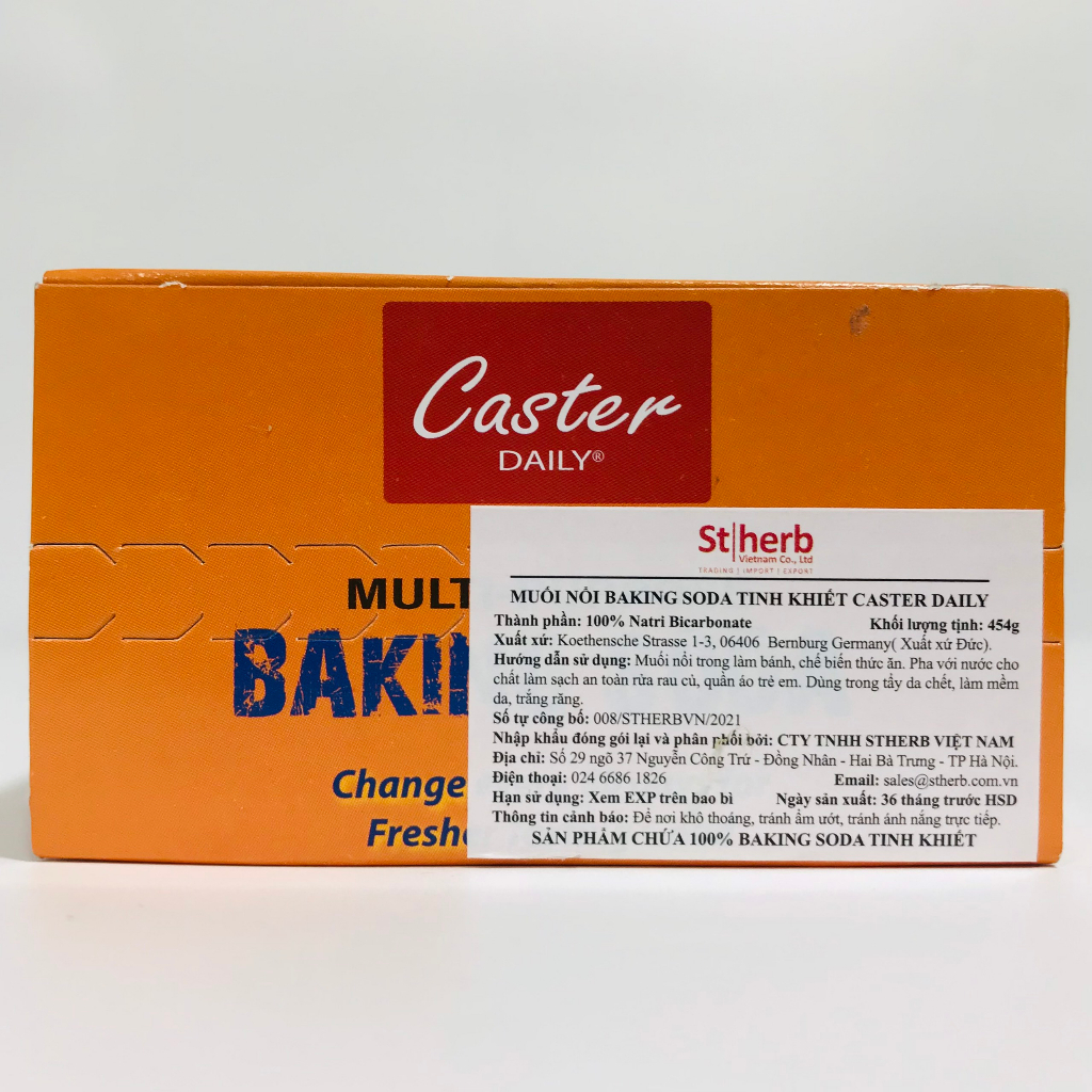 Baking soda trắng răng 454g - backing soda làm bánh chính hãng - banki