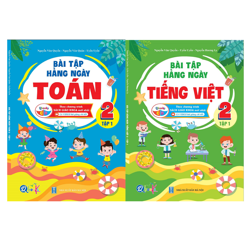 Sách - Combo Bài Tập Hằng Ngày Toán Và Tiếng Việt Lớp 2 Học Kì 1 - Cánh Diều (Bộ 2 Cuốn)