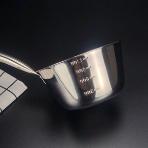 Gáo Múc Nước Lèo INOX 304 Cao Cấp Tay Cầm Cách Nhiệt Có Định Lượng