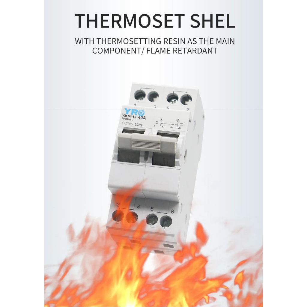 Aptomat Đảo Chiều 40A & 63A YMTS-63 YRO