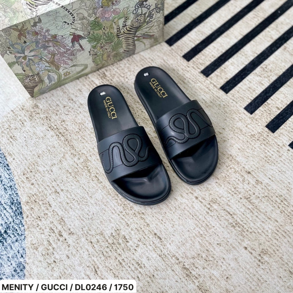 Dép Nam Gucci nam, nữ hình rắn  mẫu hot 2023