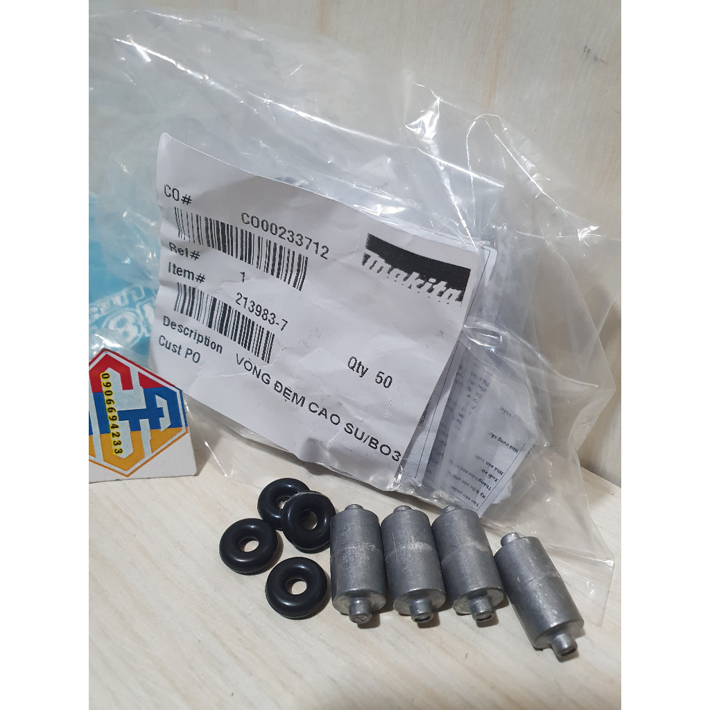 Chân rung cao su và nhôm cho máy chà nhám BO3710 Makita và các mã chà nhám Makita