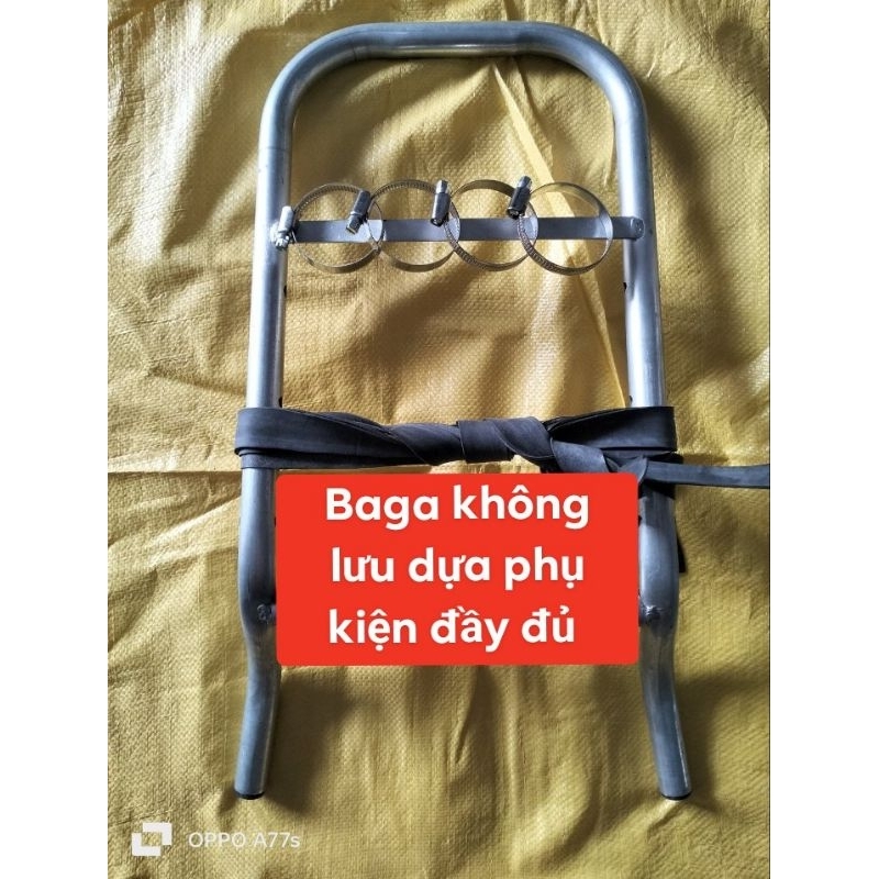 Cổ dê tốt và rất Bền,Baga không lưng dựa, lưu ý nhắn tin cho shop mẫu xe của mình ,để gởi cho đúng mẫu!