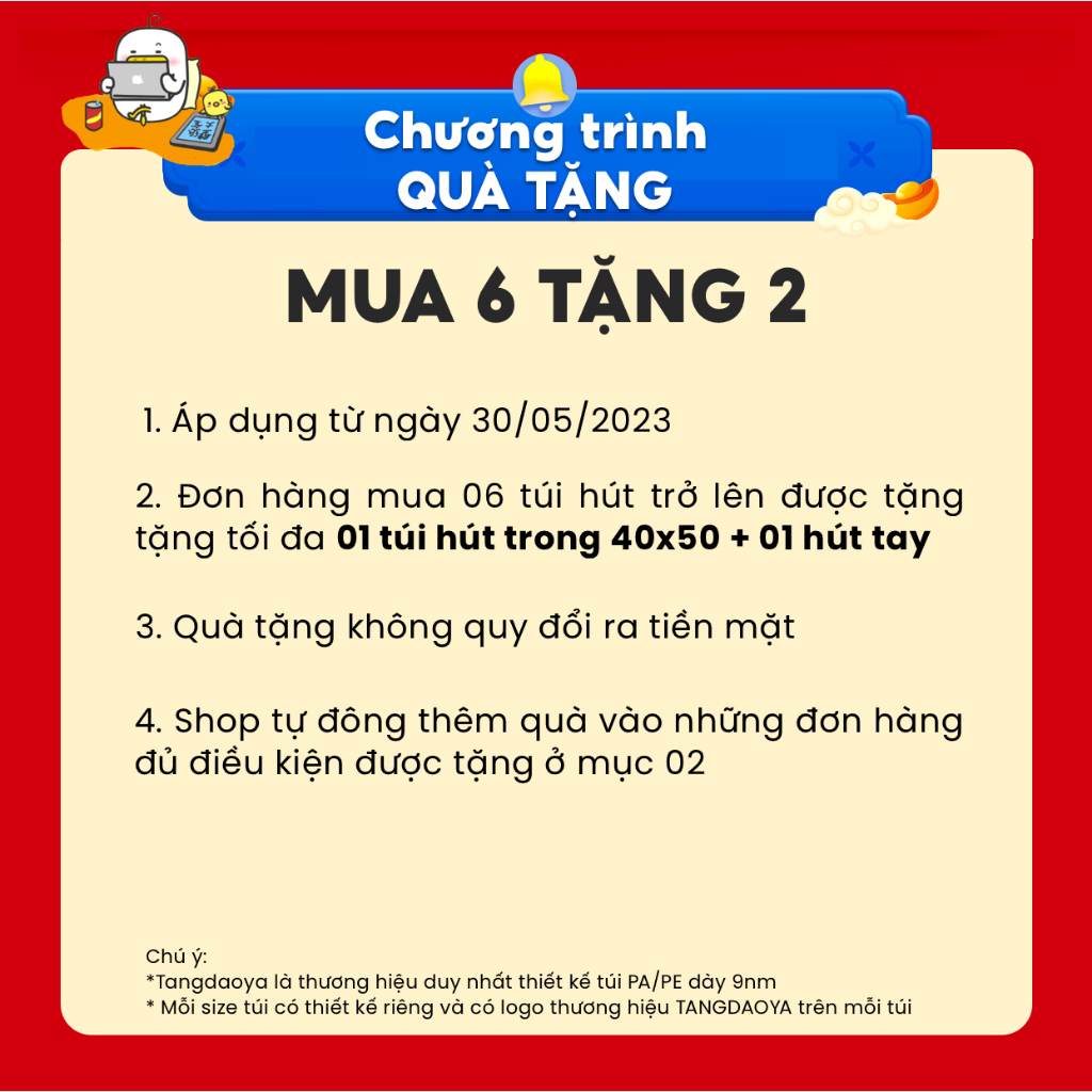 Túi hút chân không đựng quần áo chăn ga gối màn TANGDAOYA