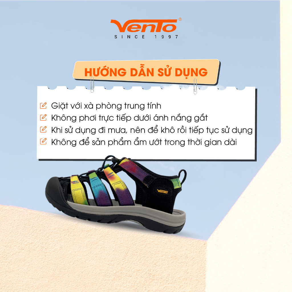 Giày Sandal Trẻ Em VENTO ALPHA III Size 30-39, Công Nghệ Nhật Bản Chống Hôi Chân, Đế Cao Su Chống Trơn Trượt SD-08005
