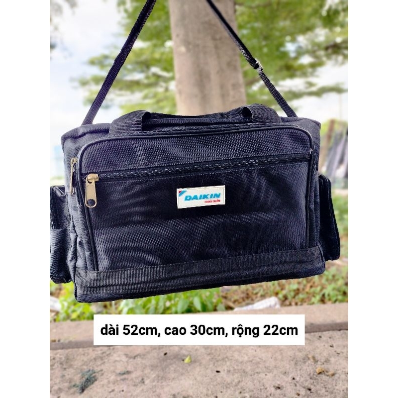Túi đựng đồ nghề 7 ngăn cao cấp màu Đen