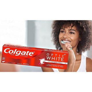 KEM ĐÁNH RĂNG COLGATE OPTIC WHITE 127G set 2 cây