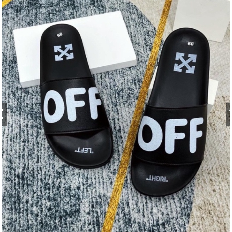 Dép lê quai ngang nam nữ chữ OFF, dép đẹp tại Shop đi êm không trơn trượt không hôi chân