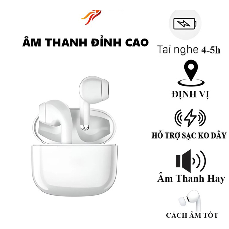 Tai Nghe Bluetooth Phiên Bản Cao Cấp Chống Ồn Âm Thanh Hay Đổi Tên Nghe Nhạc 6h Liên Tục Sạc Dự Phòng