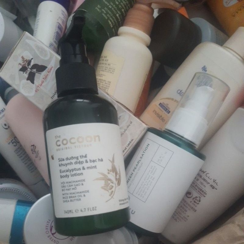 DƯỠNG THỂ 140ML CÒN TẦM TRÊN 85%DOAN NHA THE COCOON ĐA NĂNG ĐA THÀNH PHẦN SHOP THÍCH CÒN MẤY BÀ THÌ K BIẾT NHA