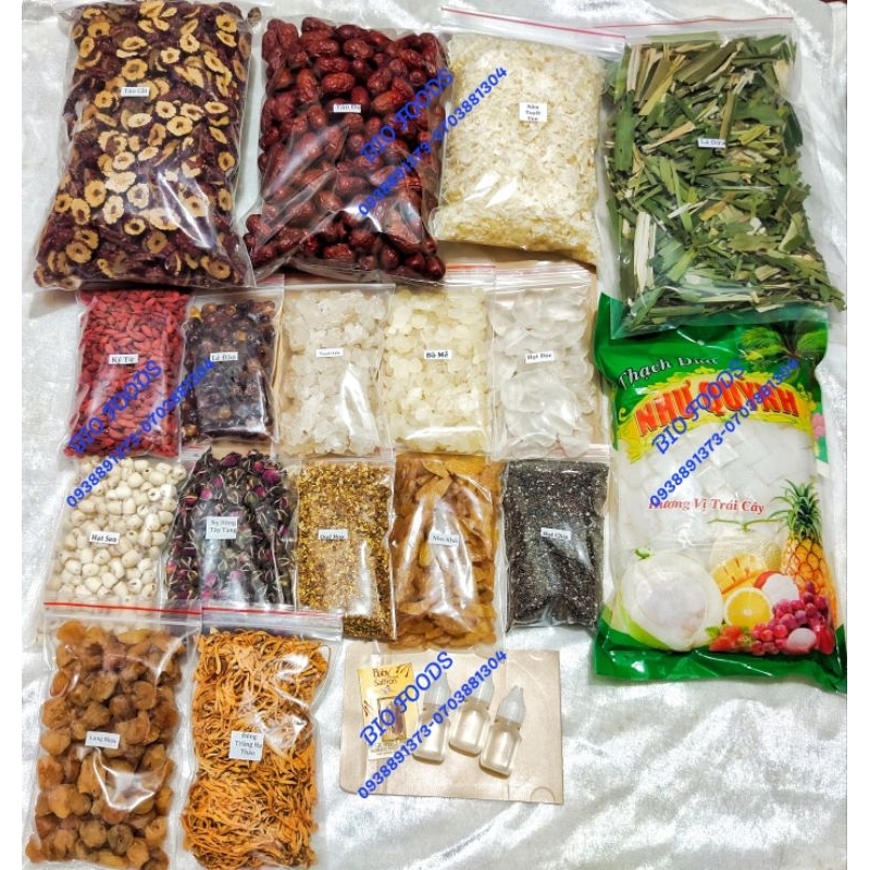 COMBO CHÈ DƯỠNG NHAN SIÊU TO