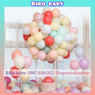 Combo 50 bóng pastel 10inch trang trí sinh nhật - BiBo baby