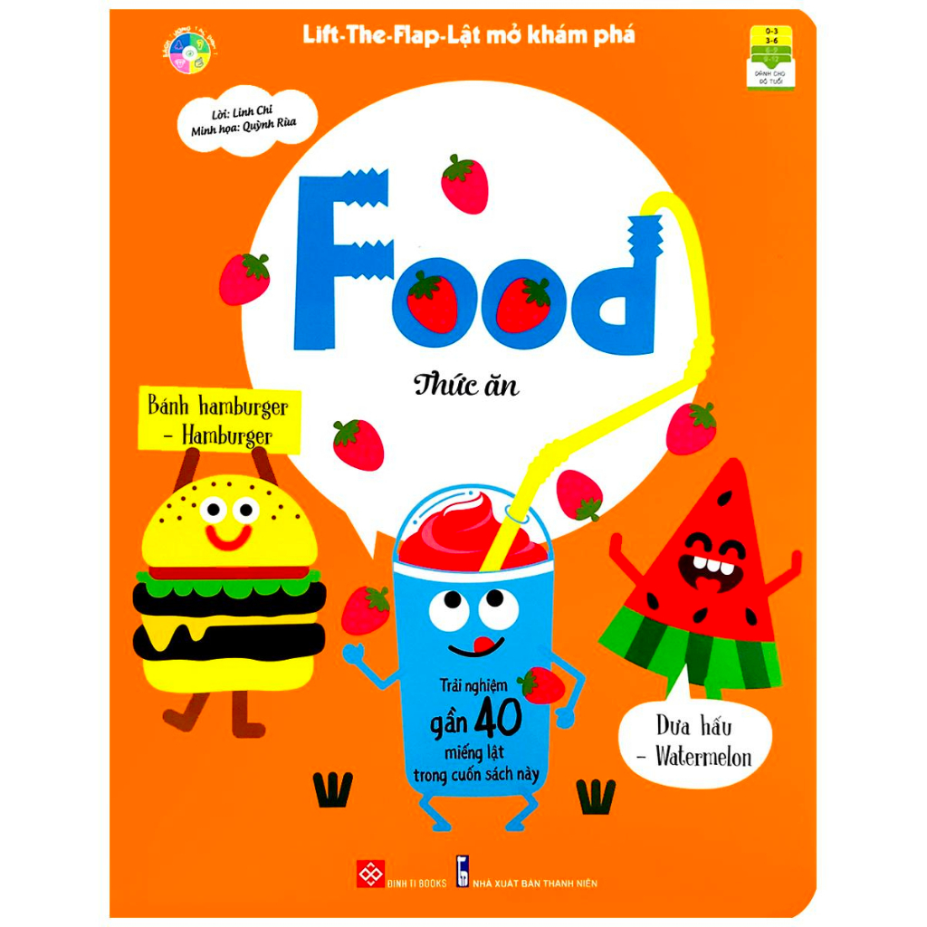 Sách tương tác - Lật mở khám phá Lift the flap - Dành cho trẻ từ 0 - 6 tuổi - Nhiều chủ đề