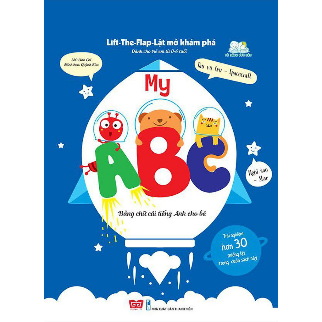 Sách tương tác - Lật mở khám phá Lift the flap - Dành cho trẻ từ 0 - 6 tuổi - Nhiều chủ đề