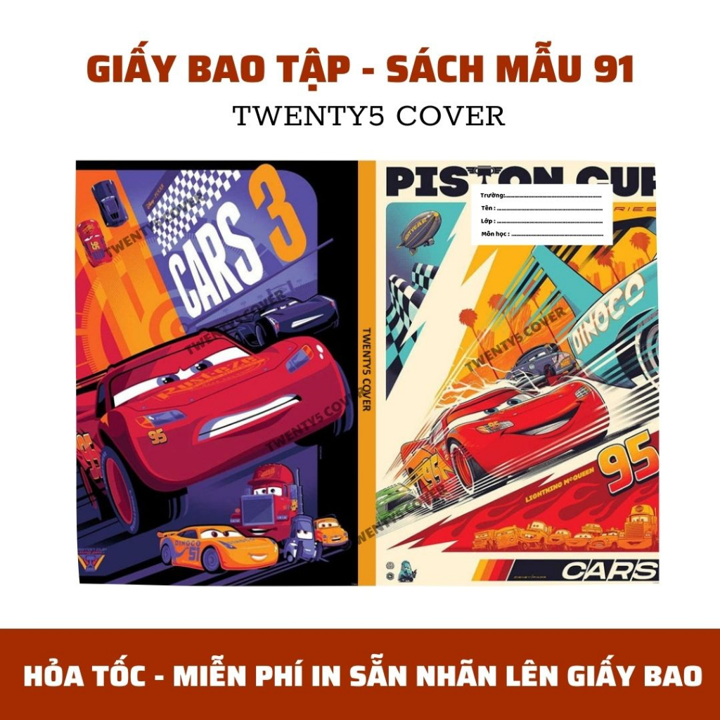 GIẤY BAO TẬP - SGK MẪU 90 - 99