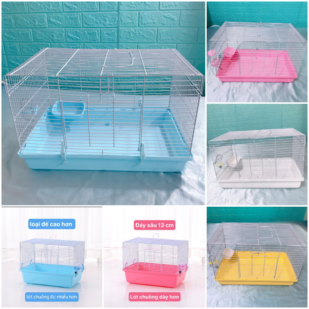 Lồng hamster size đại, chuồng hamster size đại, lồng hamster to, lồng 47cm cho hamster, chuồng hamster lớn