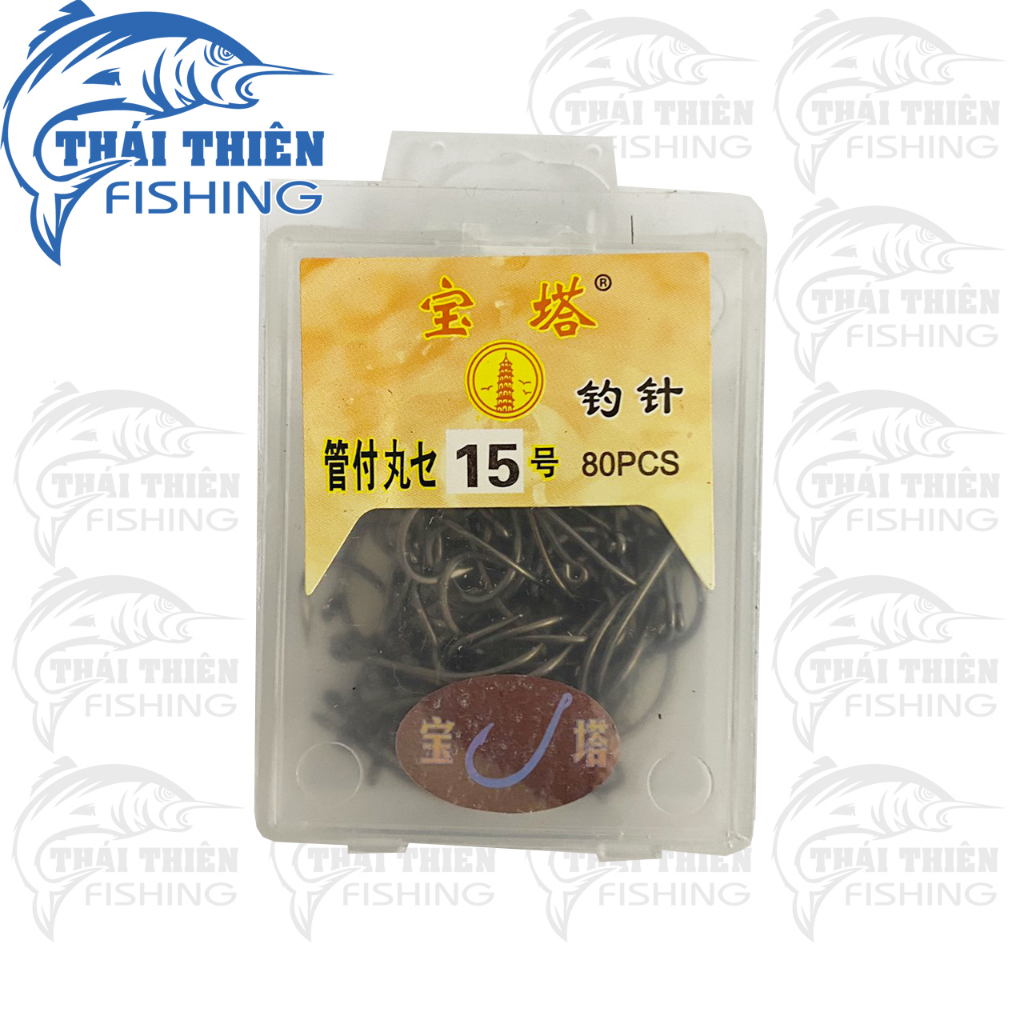 Lưỡi Câu Cá Maruseigo Tháp Vàng Gọng Chữ C Dùng Câu Cá Sặc, Rô, Chép, Trê