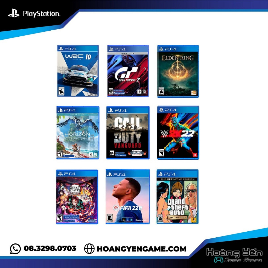 Tổng Hợp Đĩa Game Playstation 4/ Ps4 Like New | Shopee Việt Nam