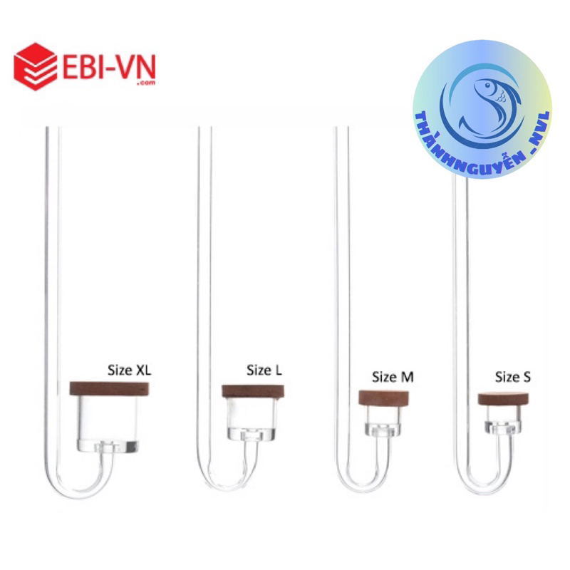 Sủi Gốm CO2 Ebi-VN Siêu Mịn Cho Hồ Thủy Sinh
