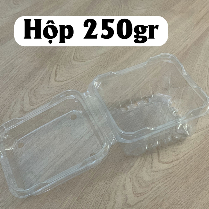 50 Hộp đựng trái cây 250gram, mã hộp P250A.