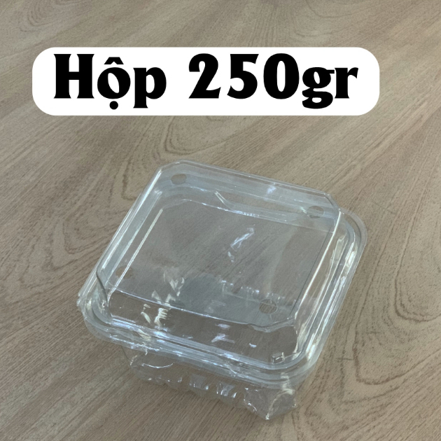 50 Hộp đựng trái cây 250gram, mã hộp P250A.