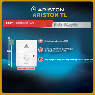 Máy Nước Nóng Trực Tiếp  Ariston AURES EASY 4.5P ( Có Bơm)  - Hàng chính hãng
