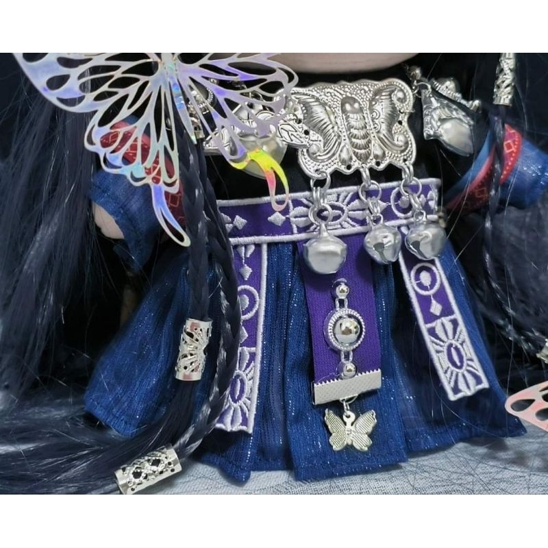 Đồ phong cách Miêu Cương cho búp bê nam/ nữa 20cm