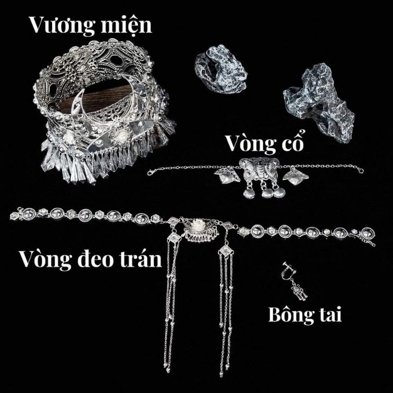 Đồ phong cách Miêu Cương cho búp bê nam/ nữa 20cm