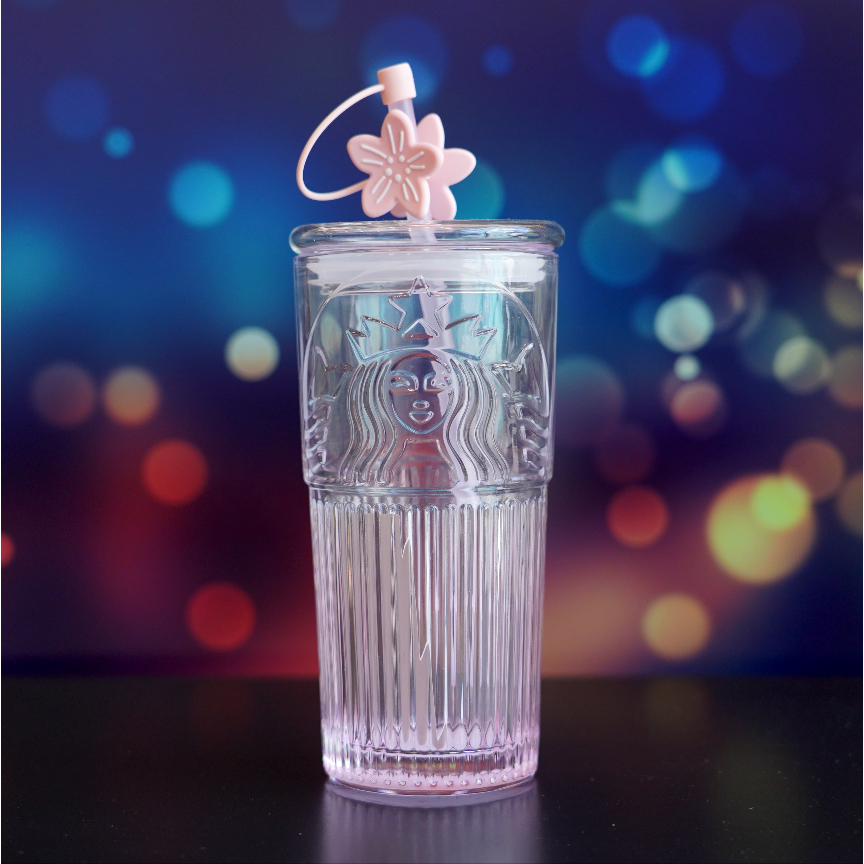 Ly thủy tinh Starbucks Sakura 2023