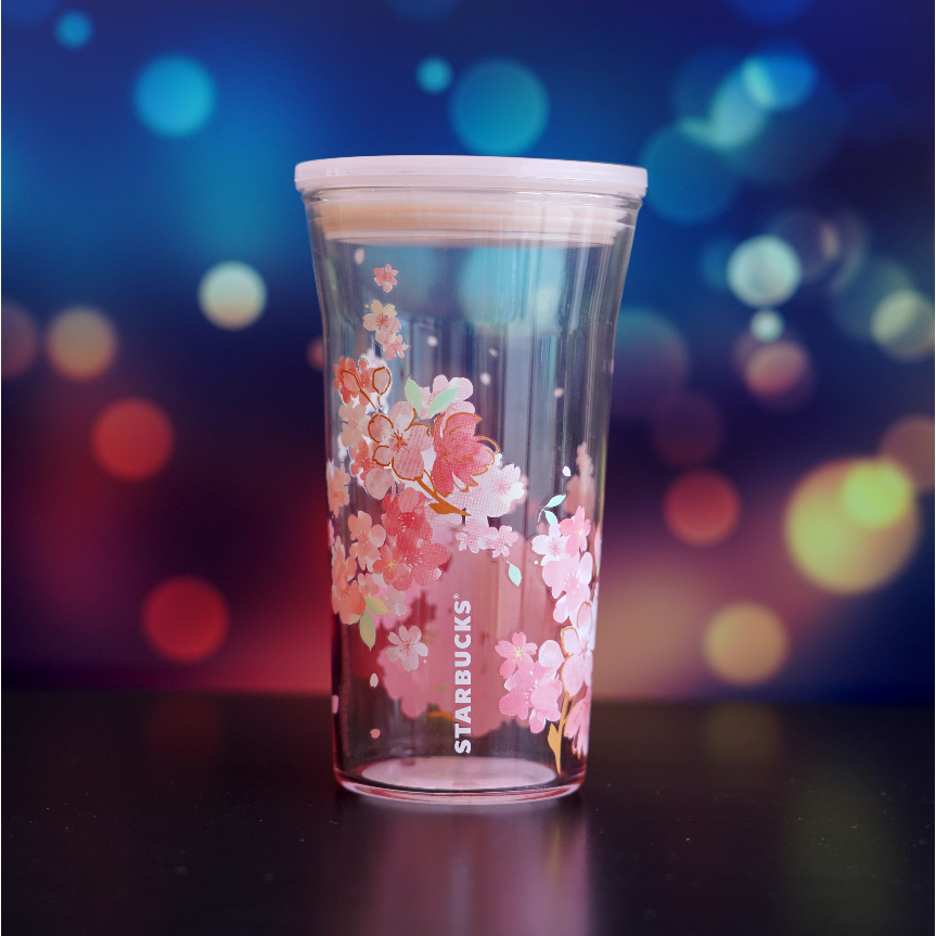 Ly thủy tinh Sakura 2023 - chim vàng anh