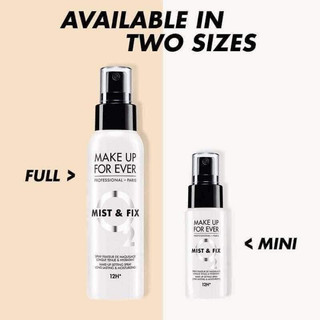 SET XỊT KHOÁ NỀN MAKE UP FOR EVER MIST&FIX O2