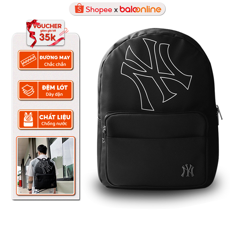 Balo Đi Học Thời Trang MLB NY Hàng Xuất Xịn Chất Liệu Chống Nước Cao Cấp | BigBuy360 - bigbuy360.vn