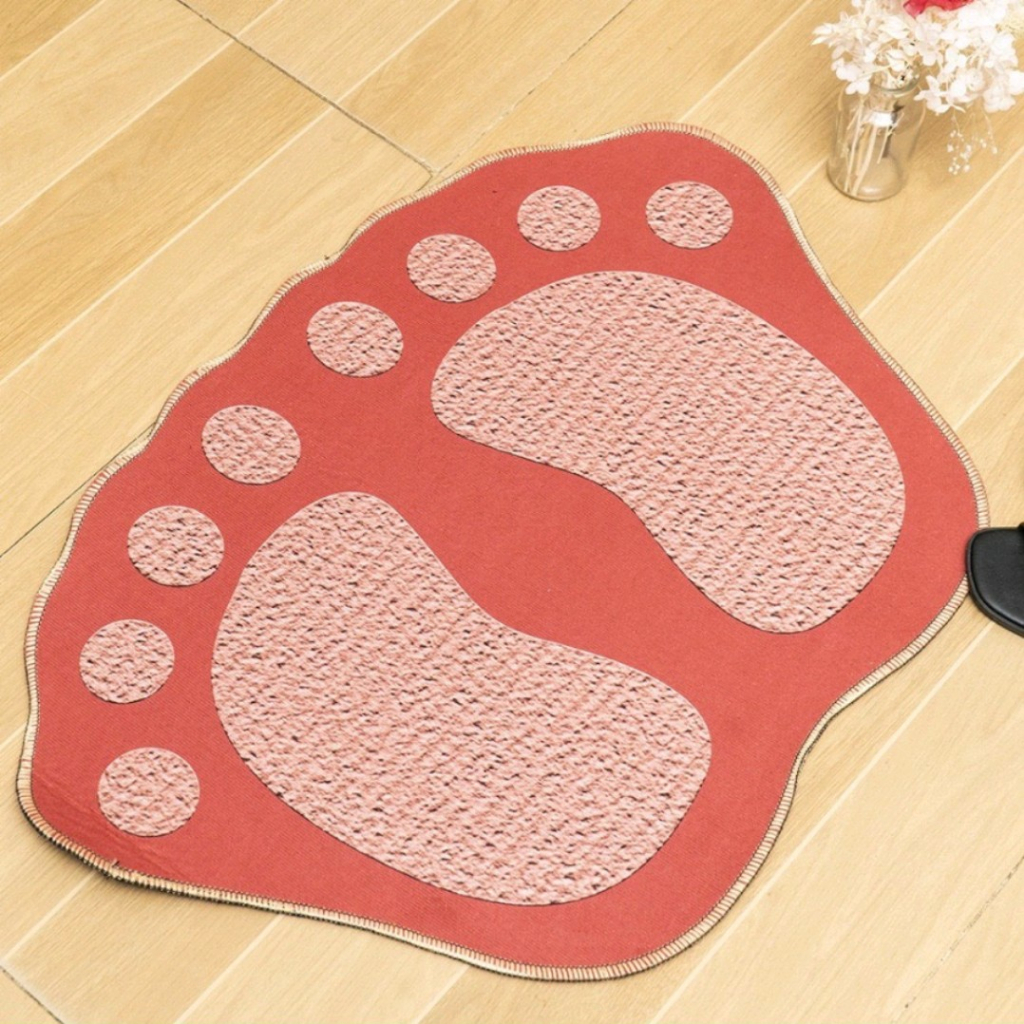 Thảm hoạt hình chống trơn trượt dễ thương, thảm cửa vào phòng ngủ