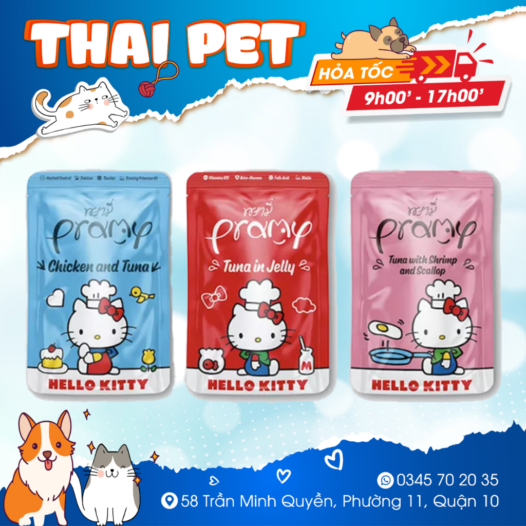 Pate Hello Kitty Pramy ThaiLand 70g