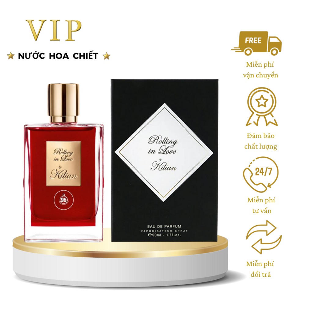 Nước Hoa dùng thử Kilian Rolling In Love chiết 10ml - VIP SHOP