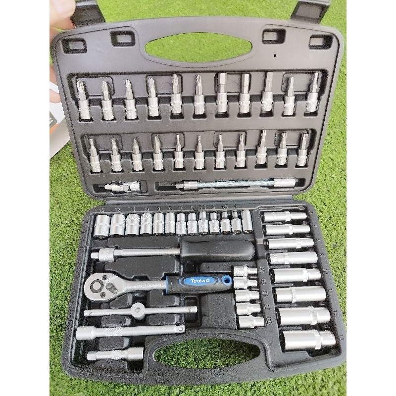 Bộ khẩu típ 56 chi tiết 1/4 cao cấp