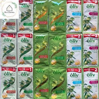 Dây sữa tắm dầu xả oliv