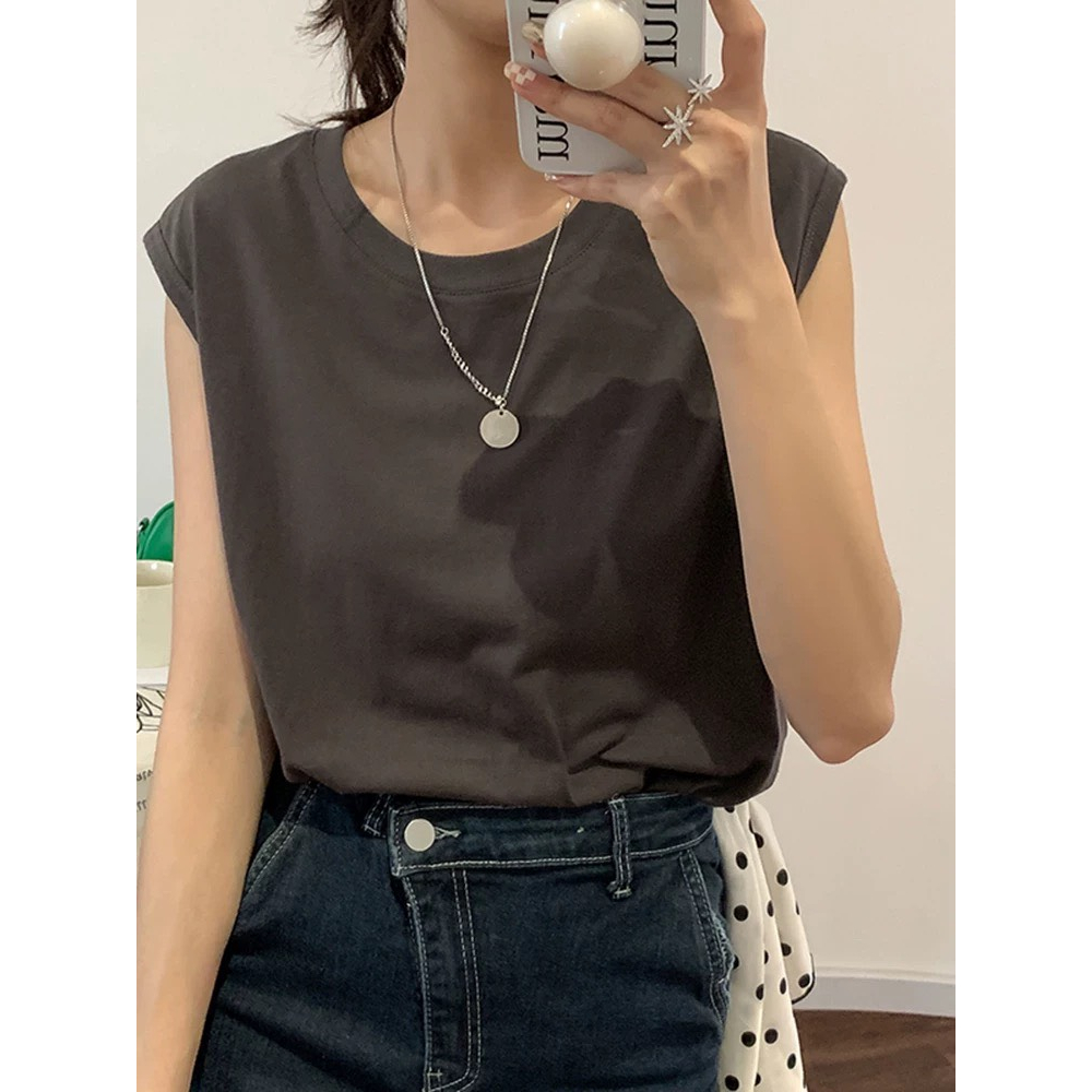 Áo thun sát nách, thun ba lỗ cotton mặc hè thoáng mát