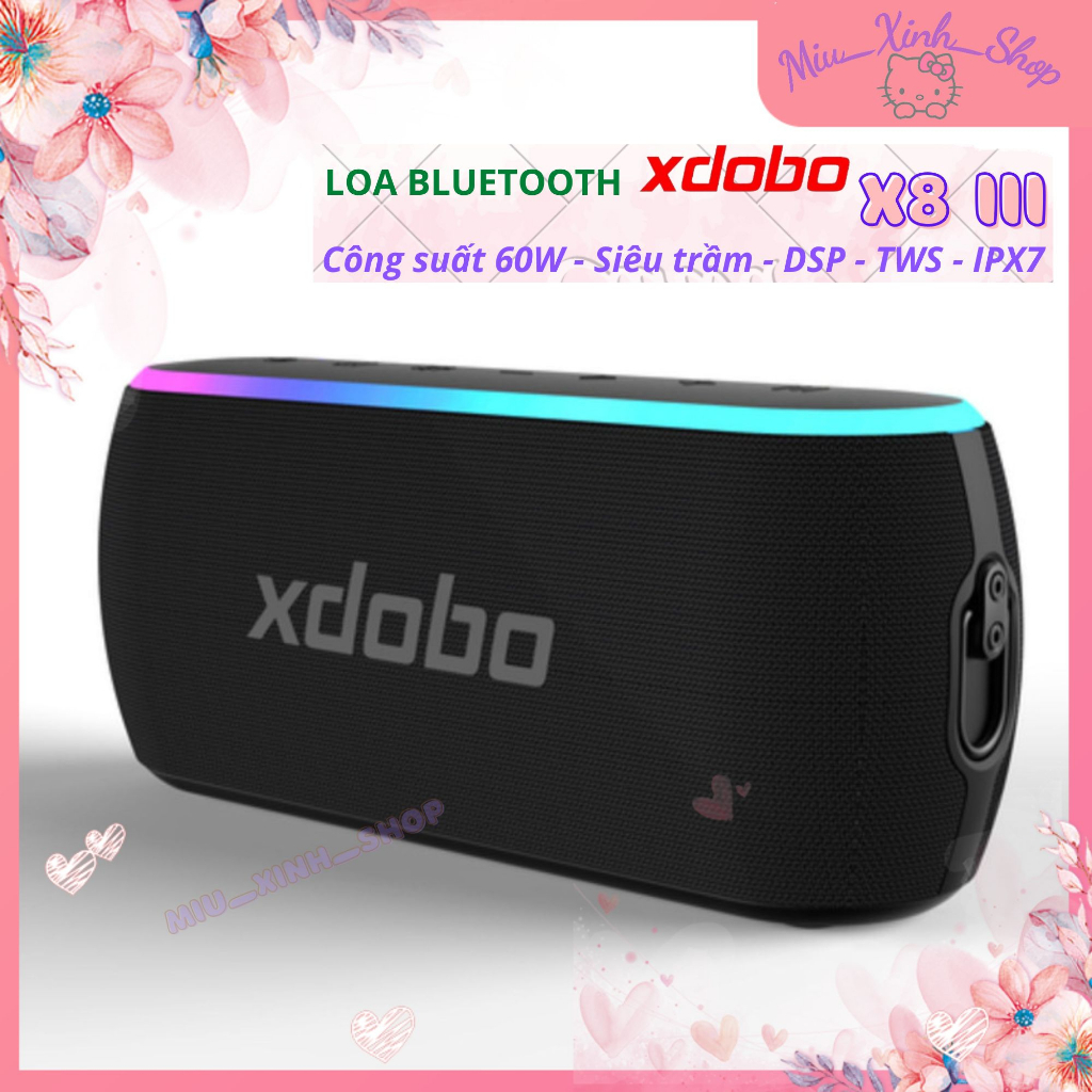 ★Chính hãng★ Loa Bluetooth Xdobo X8 II X8 III - X7 - X3 pro
