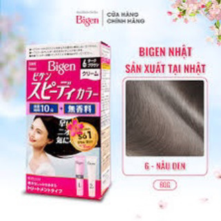 Kem nhuộm tóc Bigen  phủ bạc Nhật Bản