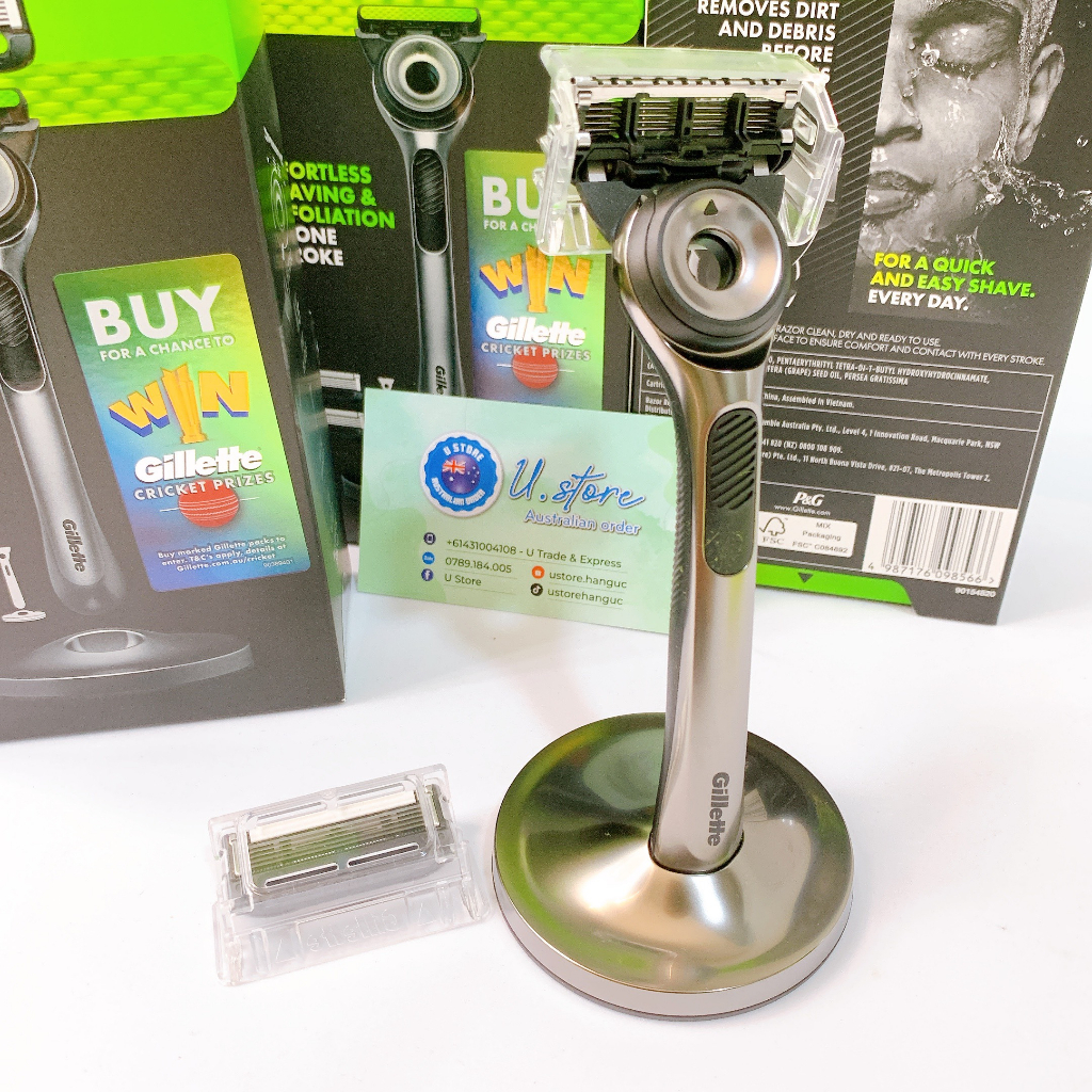 Dao Cạo Tẩy Tế Bào Chết Gillette Labs Có Đế Nam Châm