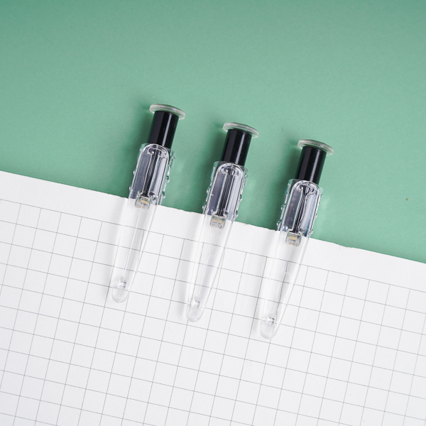 Bút Bi Thiên Long, Bút Thiết Kế Trang Nhã, Vỏ Bút Trong Suốt Nhìn Rõ Màu Mực Bên Trong TL-027